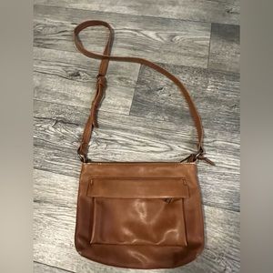 Universal Threads crossbody brown bag, with some slight wear